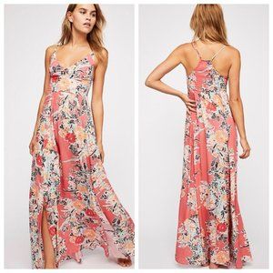 Free People Through The Vine Printed Maxi Dress